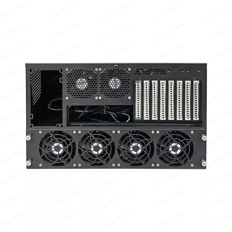 12-Disk NAS Chassis Rack-mounted Storage Server Supports 360 Water-cooled ATX Main Board ATX Power Full-height Card Slot