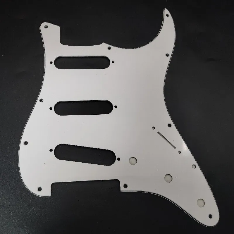 1 PC Multi Color 3 Ply 11 Holes SSS Guitar Pickguard Anti-Scratch Plate For ST FD Electric Guitar