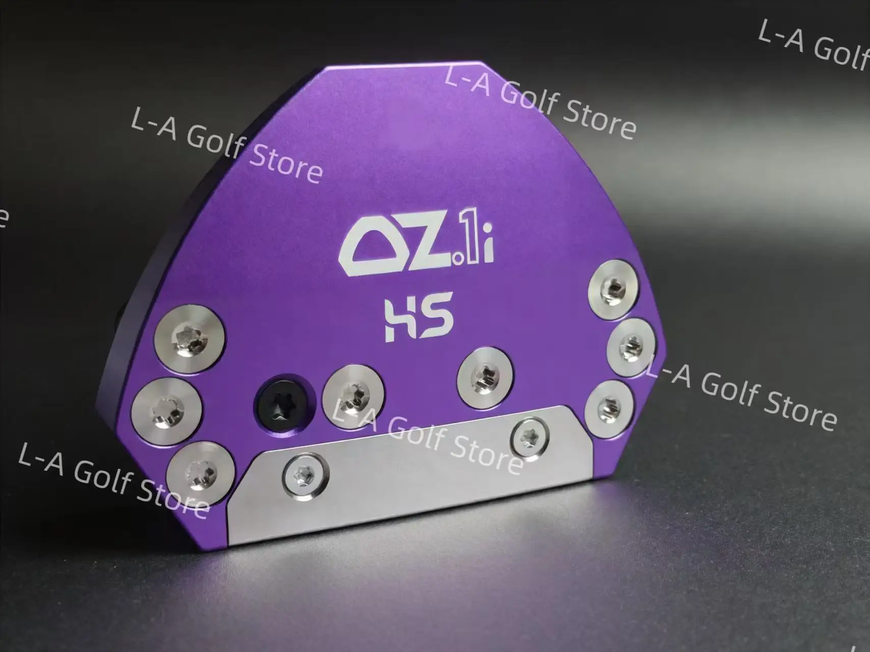 Der neueste OZ1i HS Putter für Herren, 33-36 Zoll, Carbonschaft, mit Schlägerkopfabdeckung.