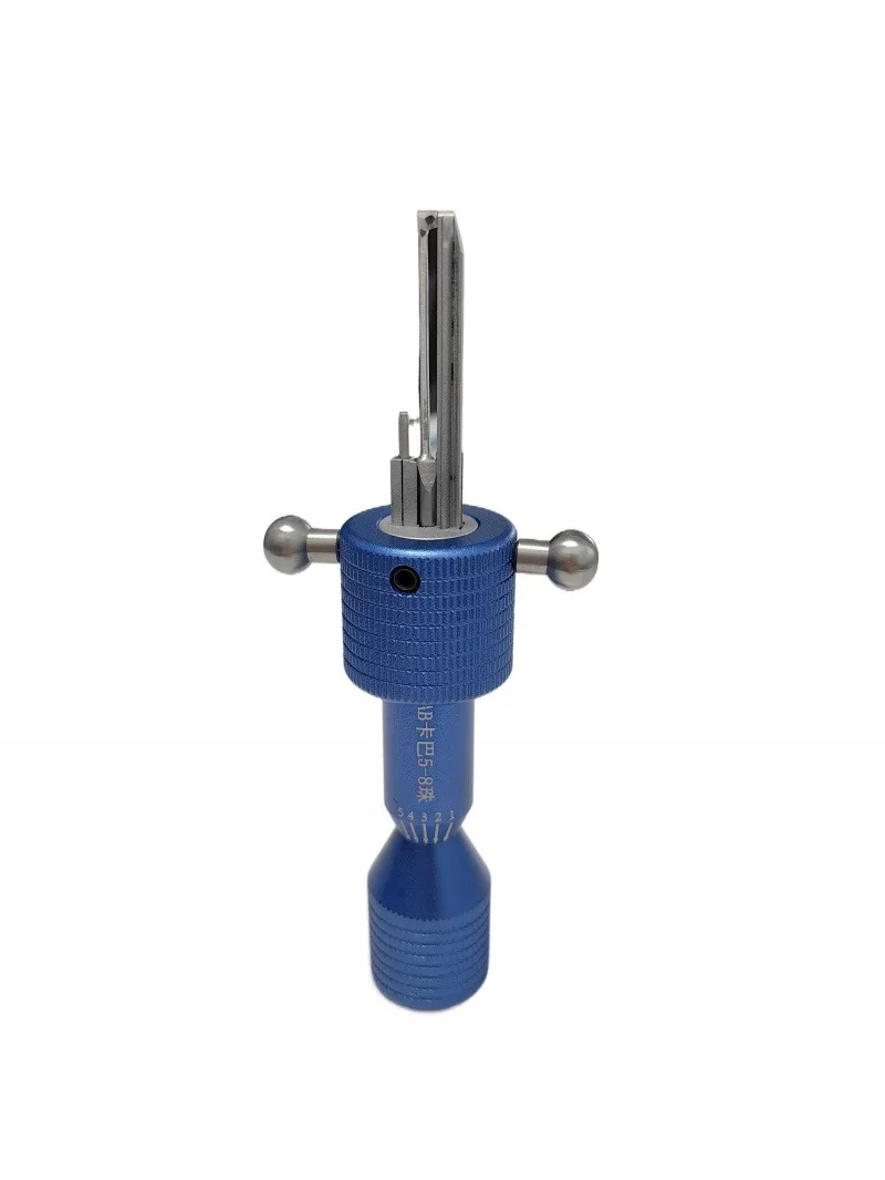 Professional KABA MUL-78 Key Decoder Tool Positive Groove AB Positioning One-Character Locksmith Tool Lock Opening Tool