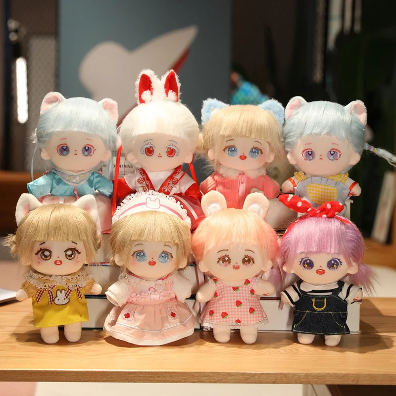 

2023 New Kawaii Lolita Plush Toy Cute Soft Stuffed Plushies Doll With Box Lovely Dolls Plush Toys for Girls Kids Birthday Gifts