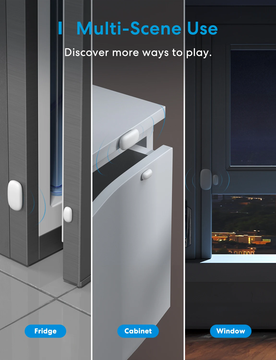 Meross Homekit Wi-Fi дверной датчик датчик окна умный дом беспроводной детектор двери приложение дистанционное управление для Alexa Google Home