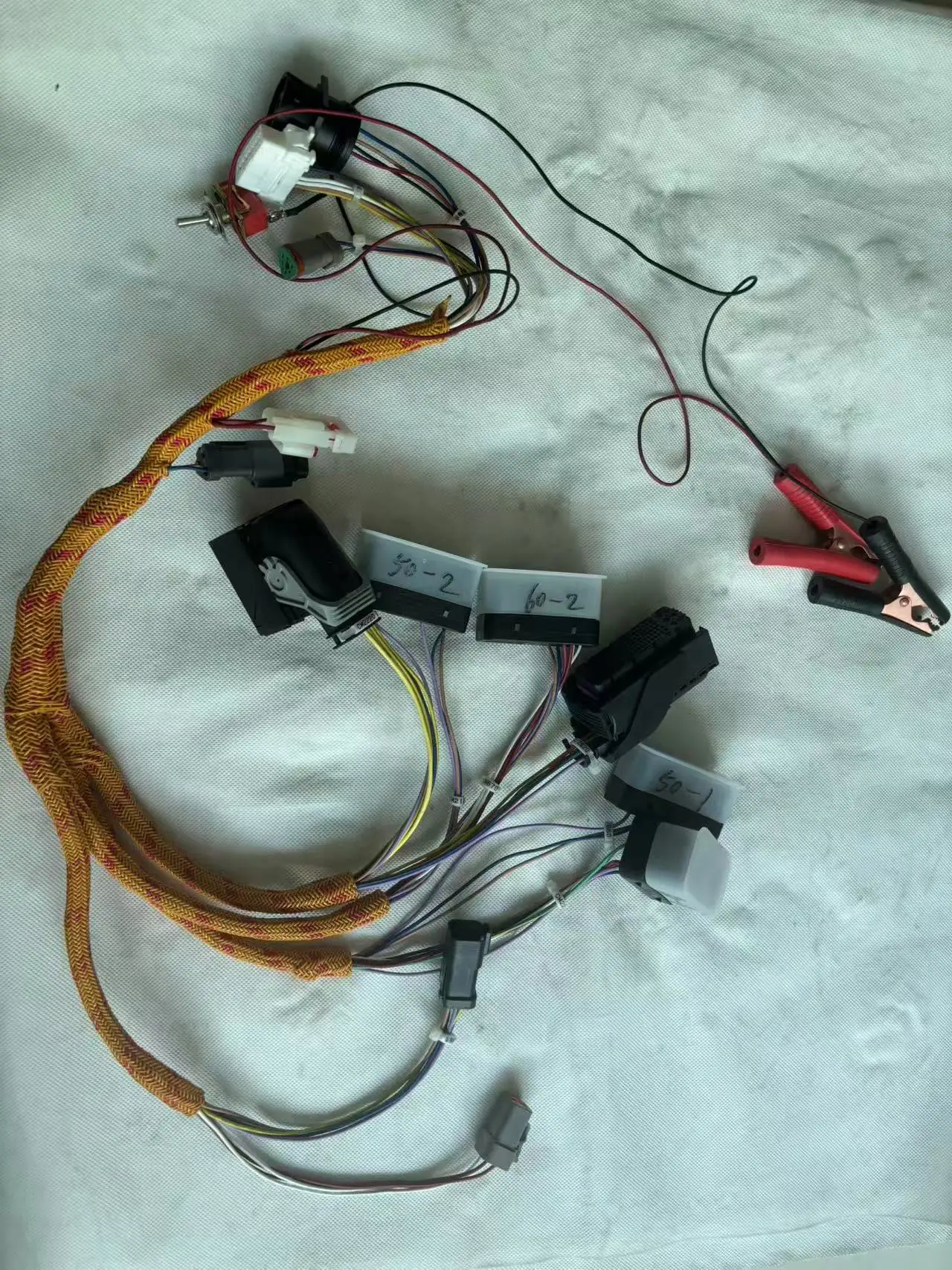 

Gold seller Cummins Diagnostic Tool Harness CM2880 CM2220 CM2250 test Cable CM570 Engine Start test Line CM850 CM876 CM2150 CM23