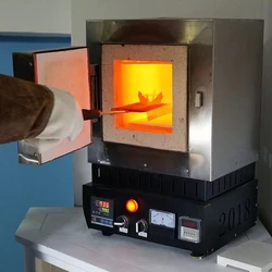 N forno smaltato di argilla argento in acciaio inossidabile, Qibao che brucia la camera del forno elettrico di cottura dell'argilla d'argento di Cloisonne ad alta temperatura