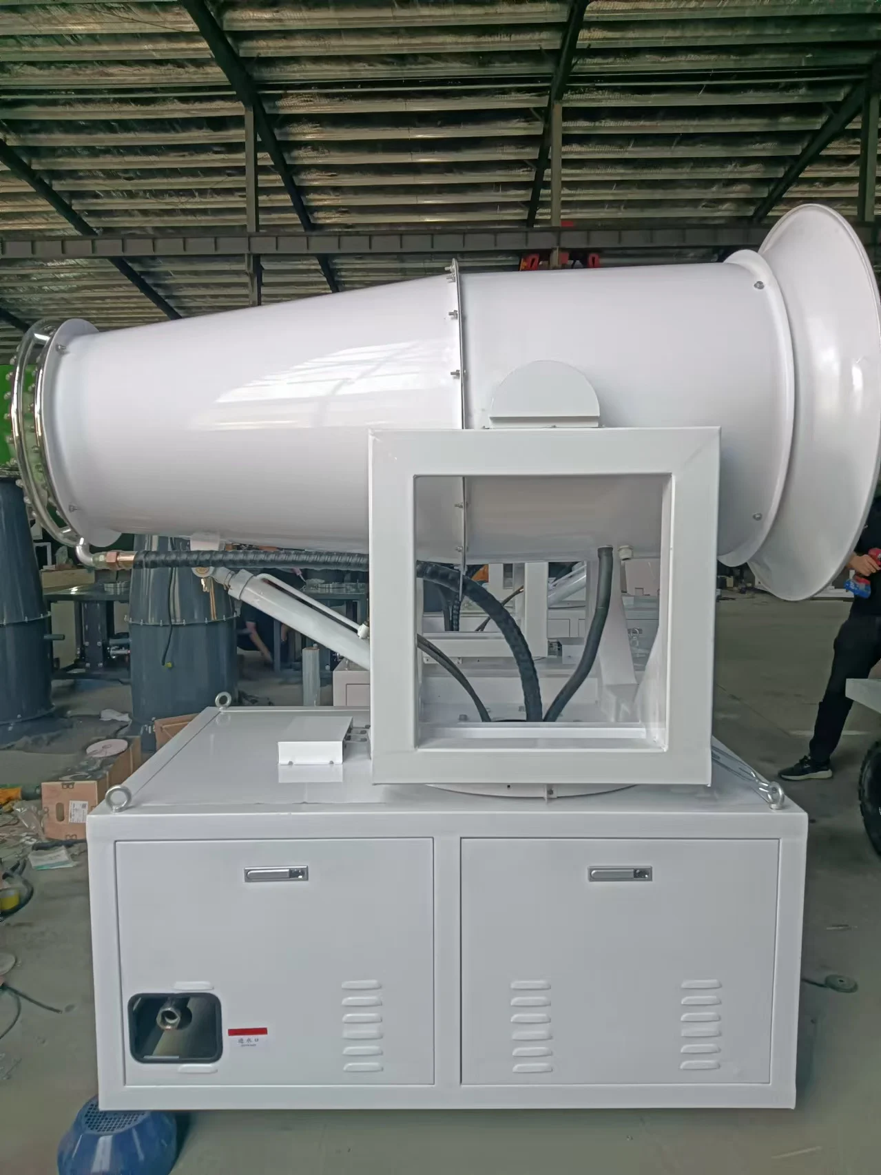 

120 Meters High Pressure Water Mist Cannon Dust Suppression Fog Cannon Machine