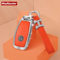 Diamond Leather Luxury Car Key Case Cover For Mercedes Benz W177 C118 W118 W213 W205 X253 W167 W222 A B C E S G GLA GLE CLS GLB