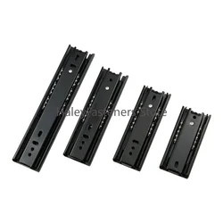 Mini Short Drawer Slides Full Extension Guide Rail Drawer Cupboard Furniture Hardware Set Accessories For Home Kitchen Steel