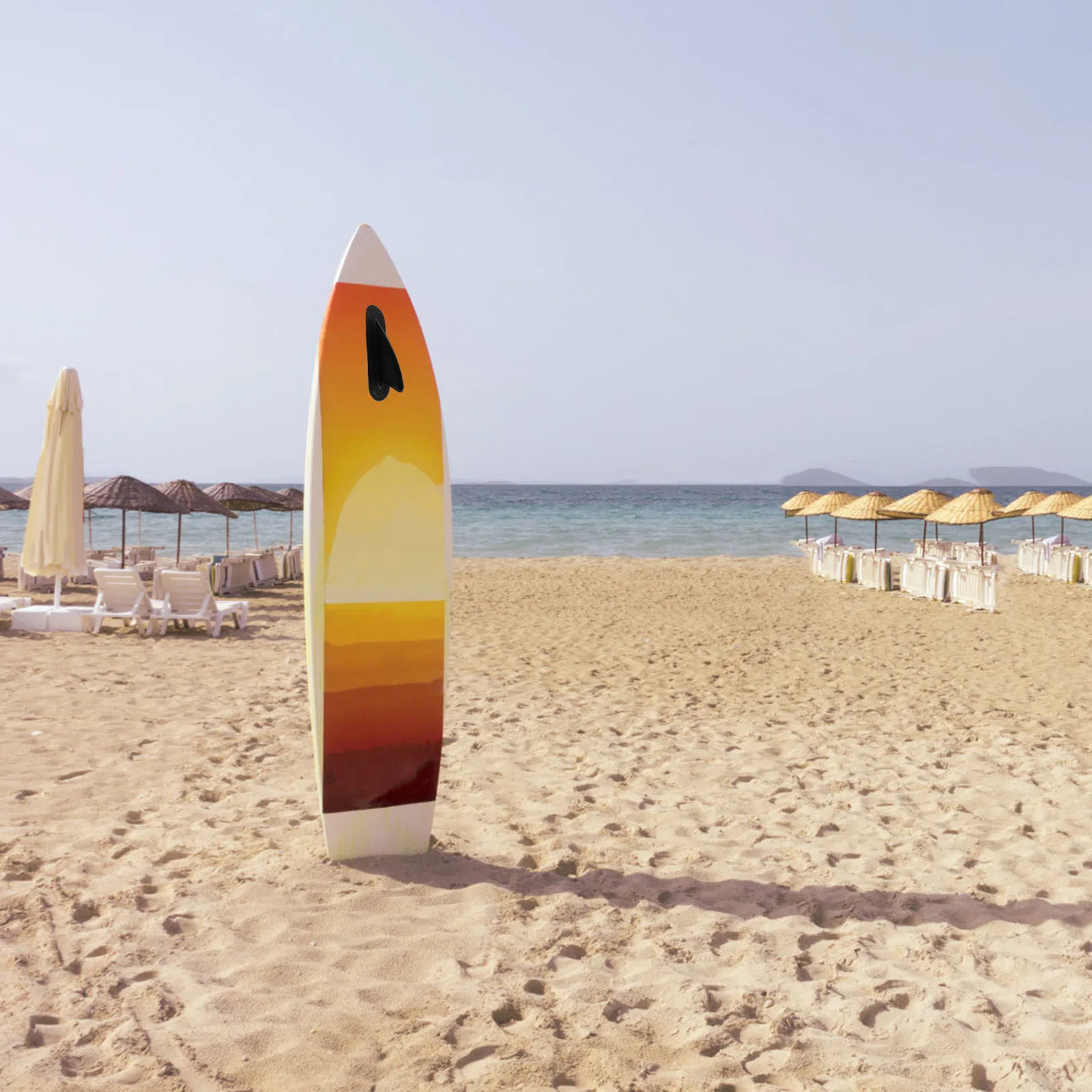 

Inflatable Surfboard Tail Fin Detachable PVC Paddle Board Fin Replacement Water Control Stabilizer Balance Accessory