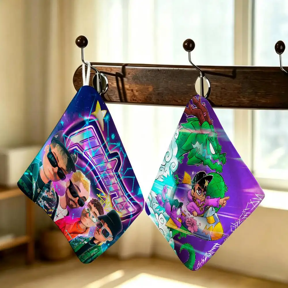 Singer Saiko Sakura Spanish Trap Household Hanging Towel Polyester Cotton Hand Wiping Towel Sturdy For Bathroom Bedroom