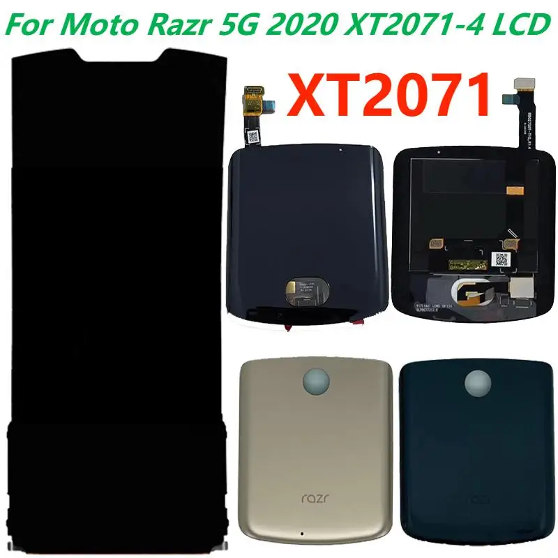 

6.2" Original For Motorola Moto Razr 5G 2020 XT2071-4 LCD Display With Touch Screen Digitizer Assembly Replacement Glass Folding