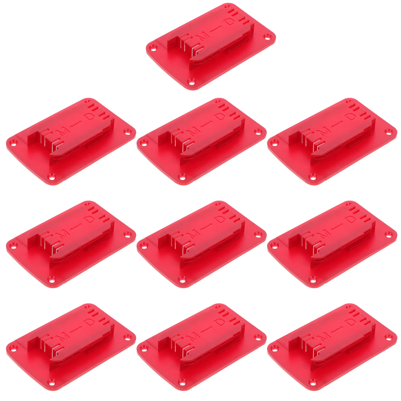 10pcs-compatible-battery-mount-holder-plastic-base-stable-tool-battery-rack-efficient-storage-organizer-for-electric-tools