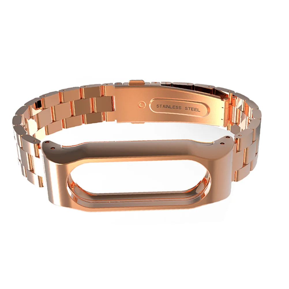 

Stainless Steel Wristband Bands Protective Shell for Golden Replacement Strap 2 Adjustable Comfortable