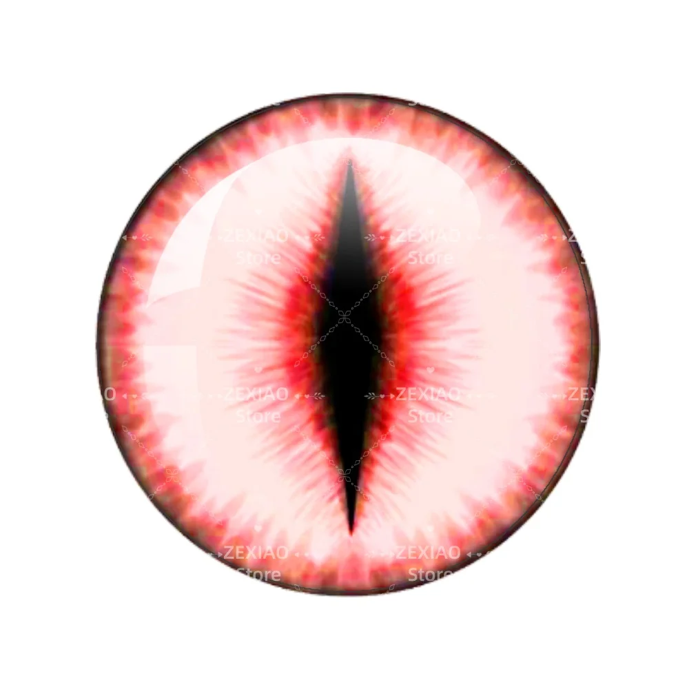 10MM-40MM  Blyth Doll BJD Toy Anime Doll Glass Eyes Cabochons Round Blythe Doll Chips DIY Jewelry Making Supplies Wholesale view 4