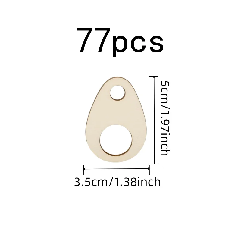 77 pcs Sewing Thread Winders, Anti-Tangle Organizing, DIY Handicraft Threads Embroidery Floss Storage, Smooth Surface Finish