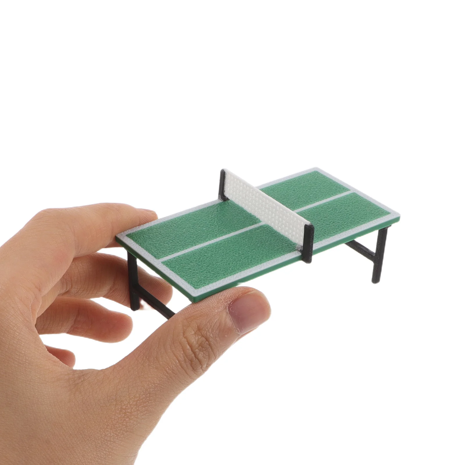 

1Set Miniature Table Tennis Set Realistic Sports Equipment for Dollhouse Decoration Mini Rackets Ball DIY Simulation Props