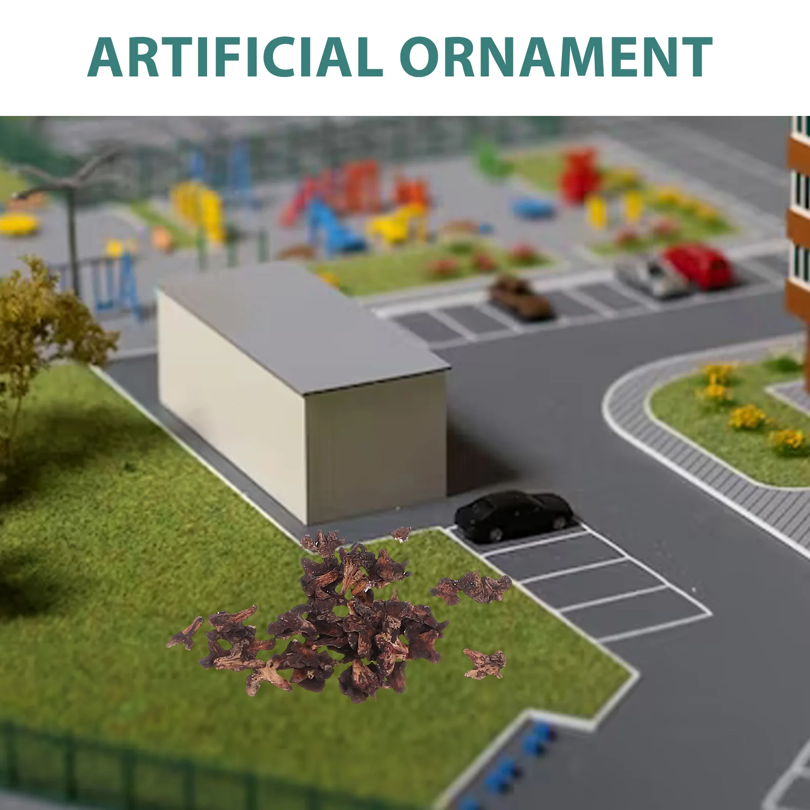 

Realistic Miniature Leaves Simulation Decor for Home Garden Office DIY 1 Bottle Lifelike Artificial Plant Ornament No Trimming