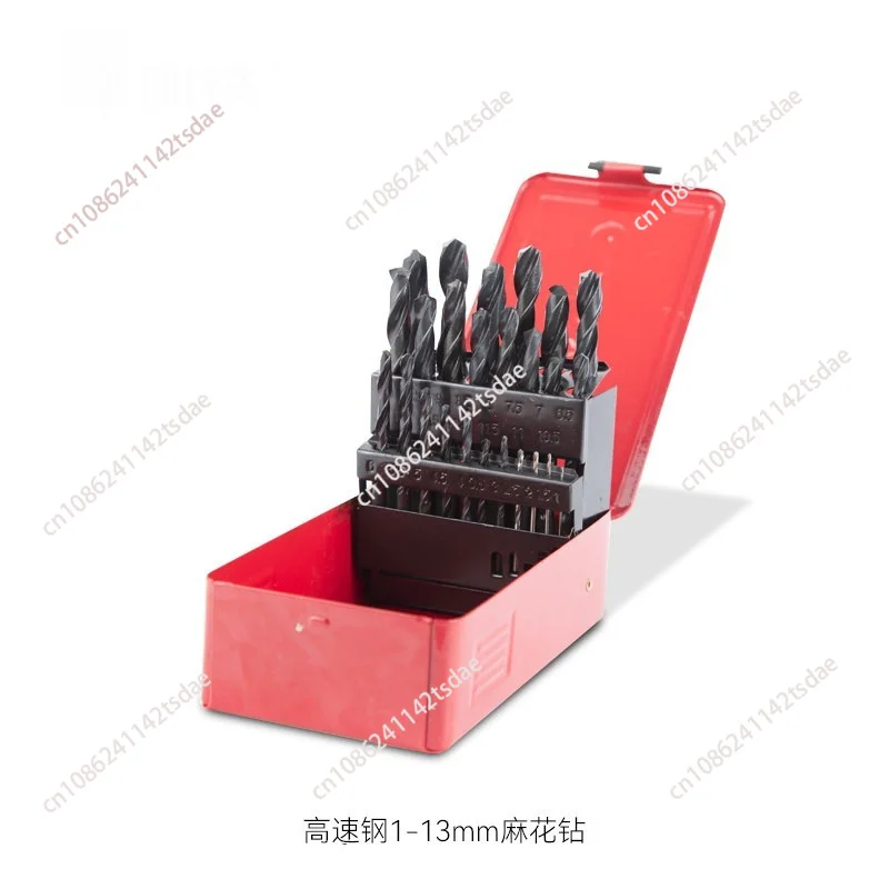 M35 high cobalt twist drill bit 1-13 twist drill 25 pieces set to hit stainless steel drill bit