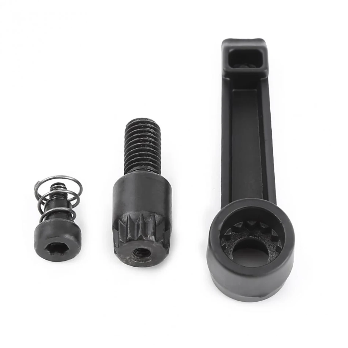 1 Uds. Tornillo de manija de bloqueo ajustable mango de trinquete en forma de 7 llave de bloqueo rápido en forma de L perno rosca externa diámetro 10mm