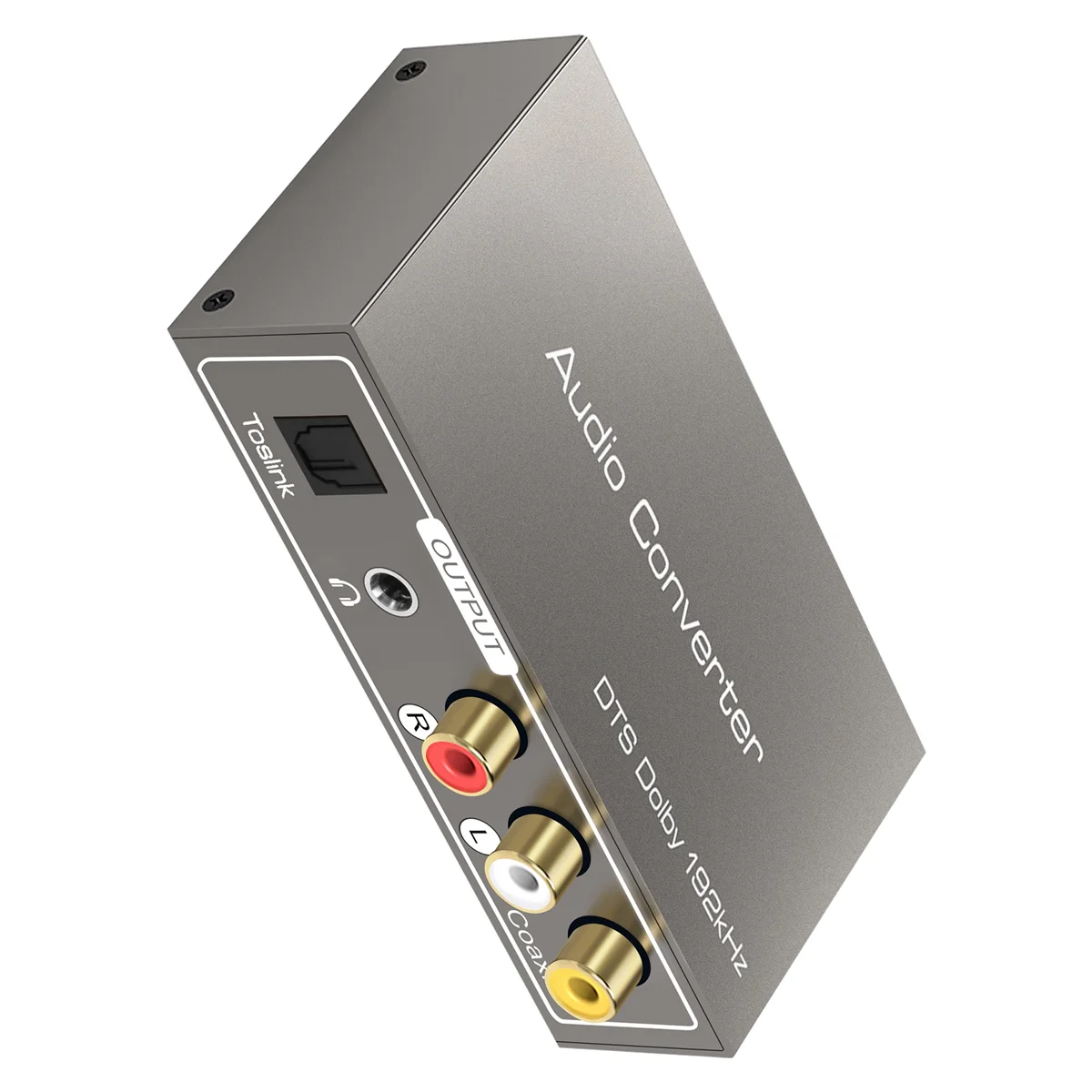 

T35C 192 кГц аудиоконвертер Toslink оптический коаксиальный-совместимый ARC в коаксиальный адаптер Toslink L/R с разъемом 3,5 мм