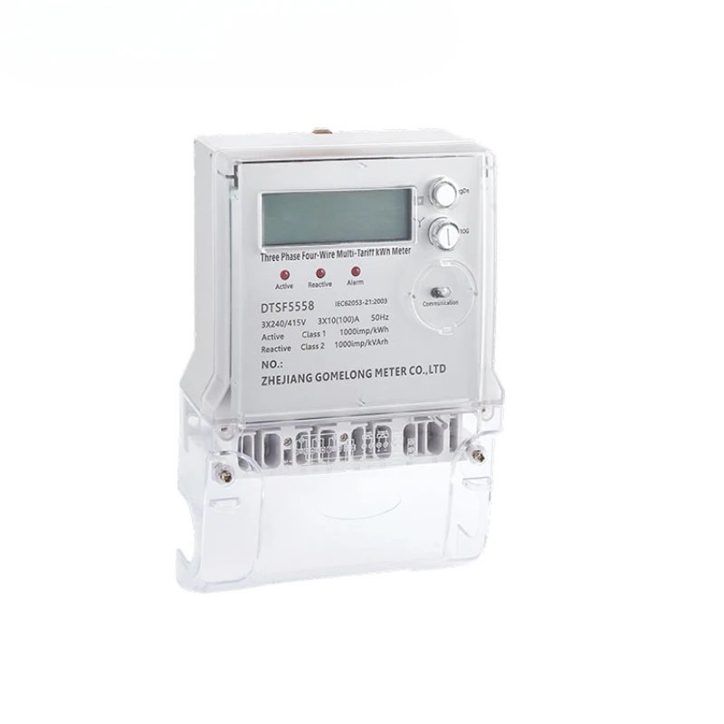 Three-phase four-wire meter 50/60Hz positive and negative AC and DC power meter compound rate infrared RS485 communication