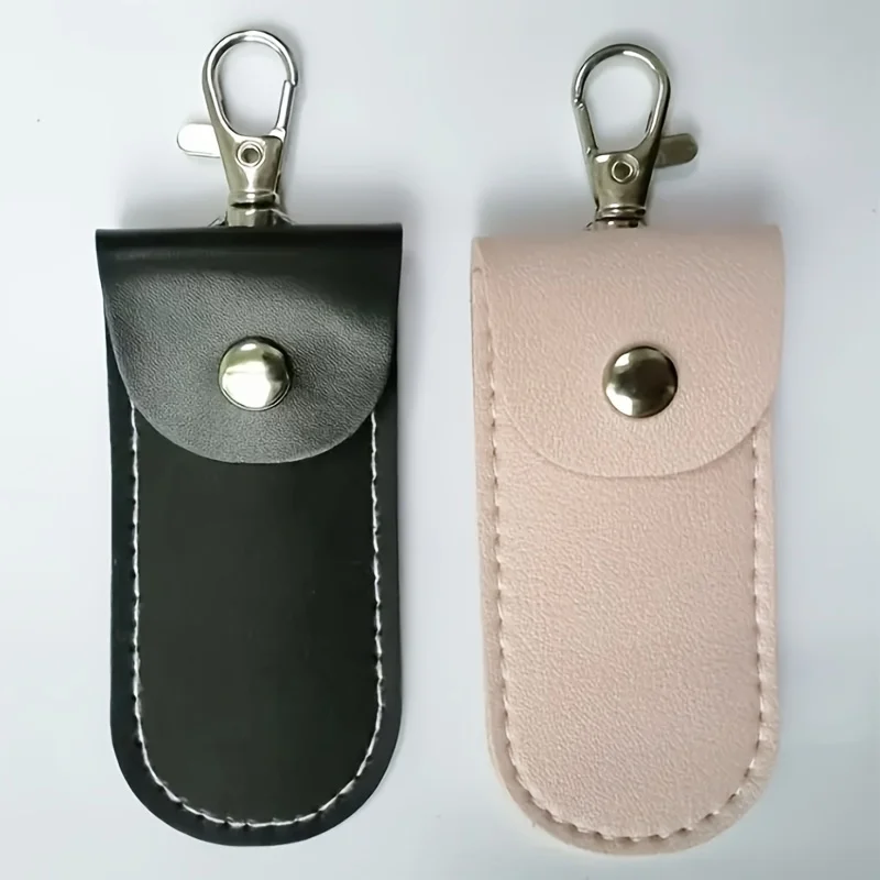 2pcs USB Flash Drive Case with a Keychain, Durable Protective Cover.