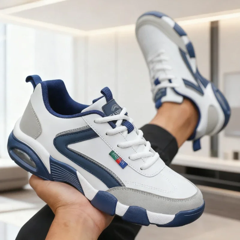 New Sneakers Men Spring Modern Innovative Comfortable Anti Slip Rebound Walking Footwear 2025 Shoes for Men with Free Shipping