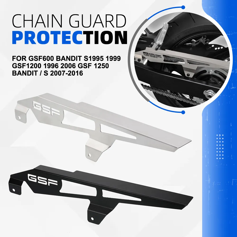 

FOR SUZUKI GSF600 Bandit S1995 1999 GSF1200 1996 2006 GSF 1250 Bandit / S 2007-2016 Motorcycle Chain Belt Guard Cover Protector