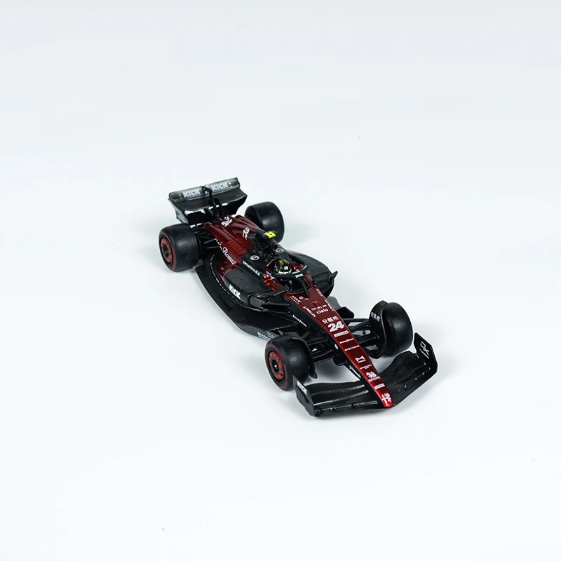 MINIGT 2023 F1 호주 그랑프리에서 Zhou Guanyu가 구동 Alf Rome C43 #24 모델 자동차, 1:64