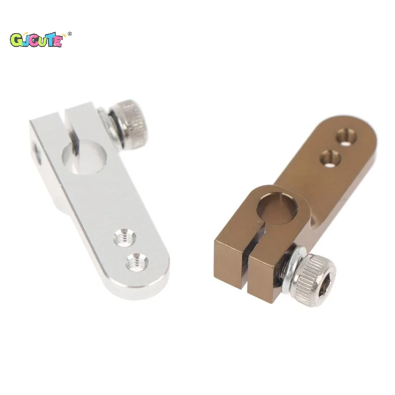 4mm/4.76mm CNC Aluminum Servo Horn Clamping Type Steering Arm Carburetor Throttle Rocker Arm  Enginne Parts