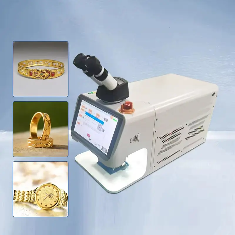 YAG 150W Portable Laser Welder For Metal Dental Gold Silver Mini Jewelry Laser Welding Machine For Jewelry Repairing