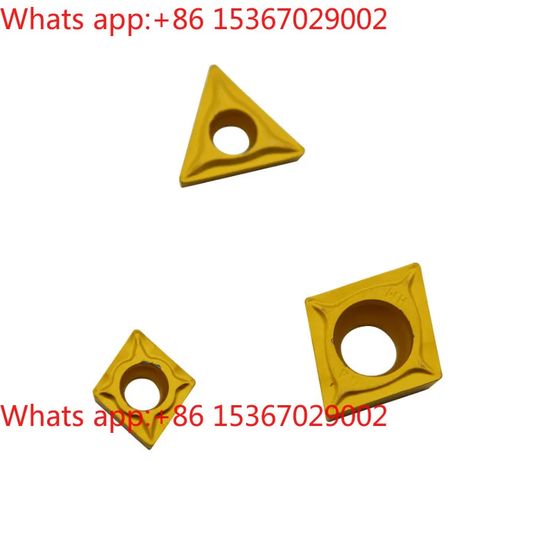10Pcs Triangular inner hole turning insert TCMT110204 boring insert CCMT09T3 diamond boring insert