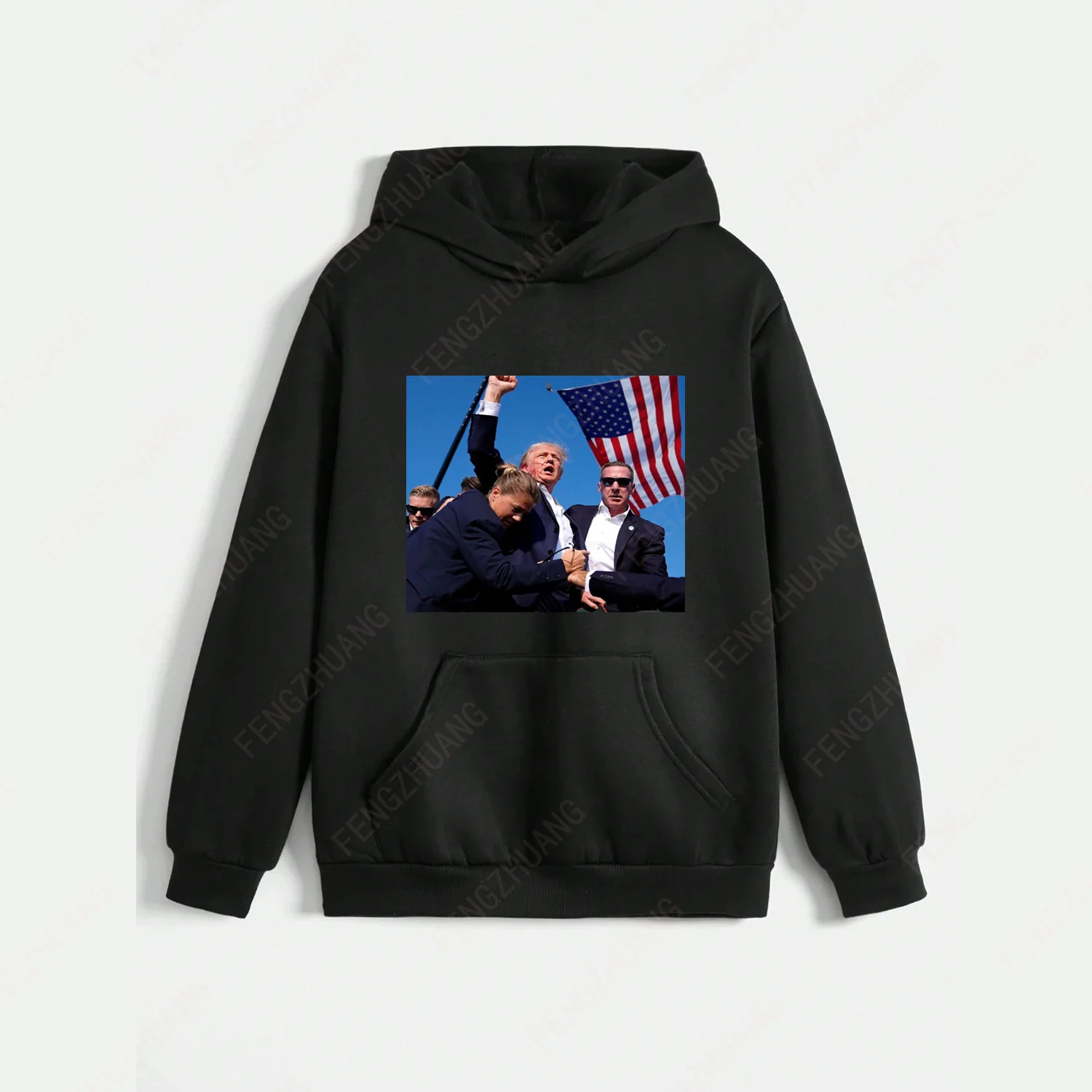 

Be Assassinated Printing Fashion Men And Women Loose Casual Harajuku Hooded Pullover Sportwear Hip Hop Streetwear