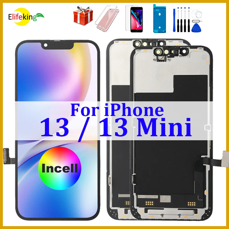 OLED Screen For iPhone 13 12 Pro Max LCD Display For iPhone 13 Mini Pantalla Touch Digitizer Assembly Replacement Repair Parts