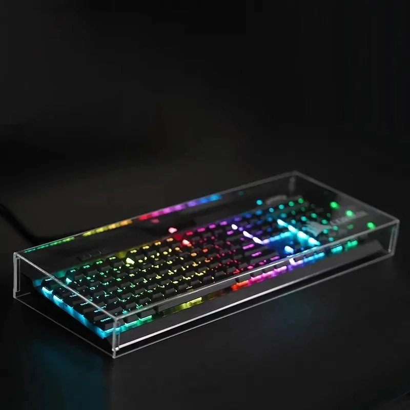 

Transparent Keyboard Dust Cover Plastic Acrylic New Capacitive for Mechanical Gaming Keyboard Mouse Protection Dustproof Shield