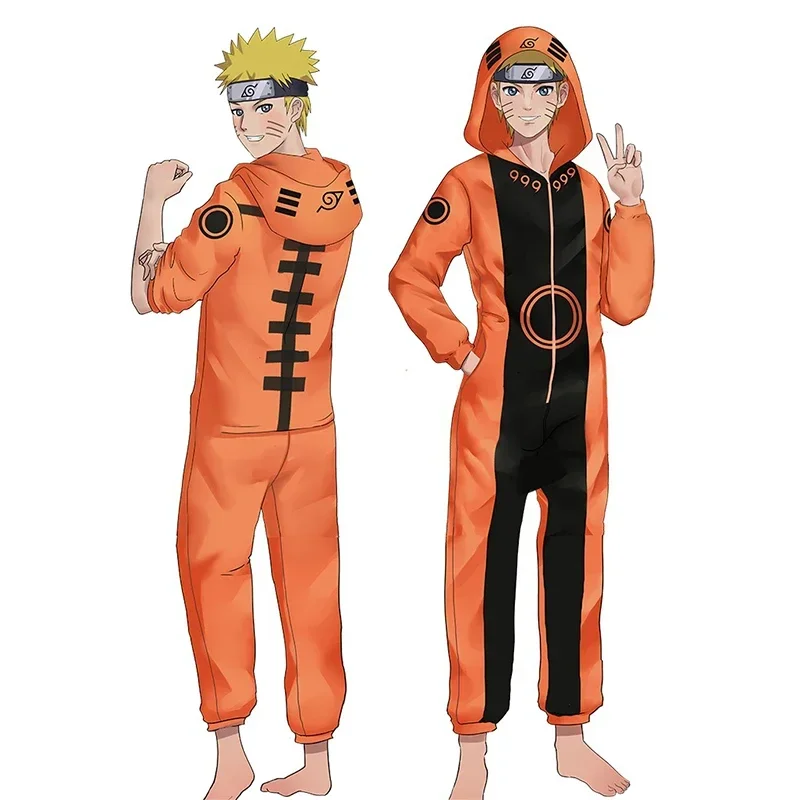 NarAAAkatsuki-Pyjama à Manches Courtes pour Enfant et Adulte, Costume de Cosplay, une Pièce, Kakashi, Créativité, Chemise de