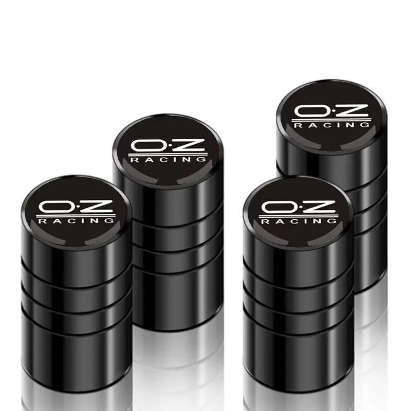 AliExpress 4PCS Universal Car Metal Wheel Tire Valve Caps Auto Bike Bicycle Case For OZ Racing Logo Car Styling Accessories