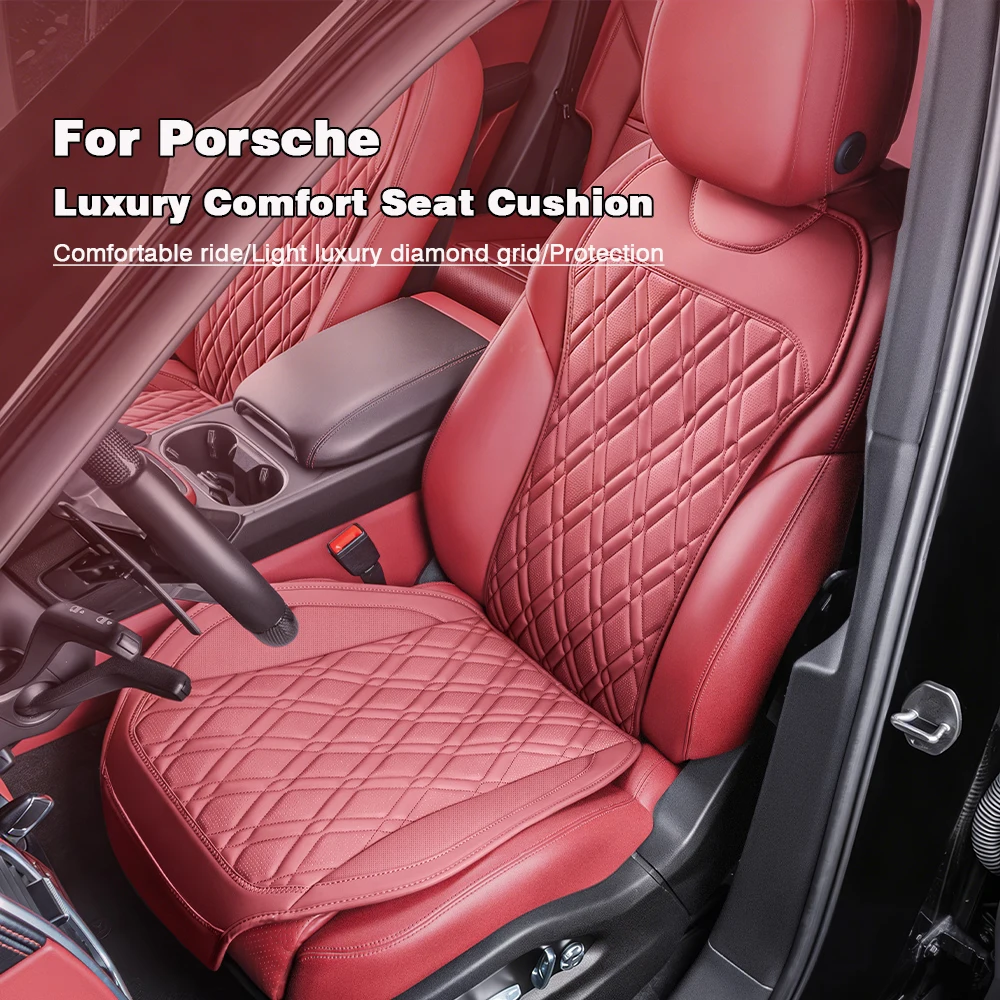 

Car Seat Cushion Four Seasons For Porsche Macan Cayenne Taycan Panamera all series lightweight Breathable Seat Covers Protector