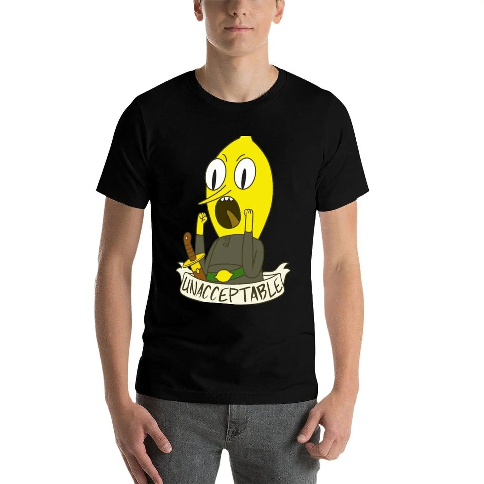 

Lemongrab T-Shirt funny t shirts man t shirts for man slim fit man t shirts cotton T-Shirt