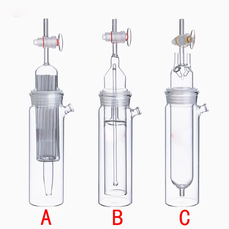 

1904 bubble absorbing bottle gas analyzer accessories contact absorbing tube platinum wire explosion bottle