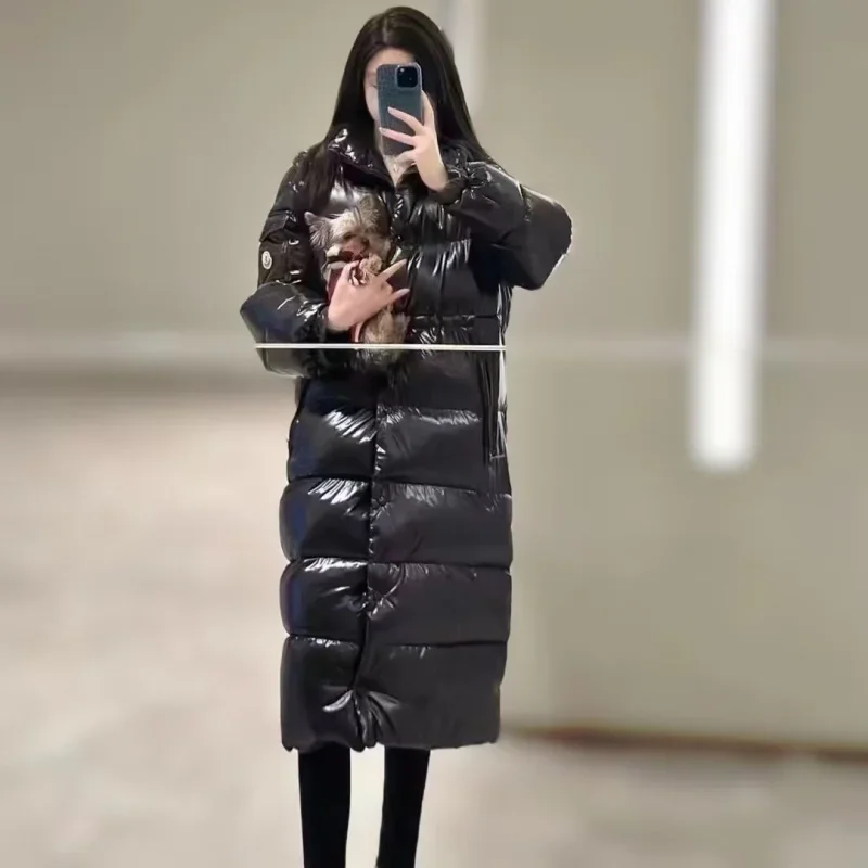 Moncl * r, chaqueta de Invierno para mujer, chaqueta gruesa con cremallera, chaquetas de plumón de 90 Ganso, moda, abrigo de invierno para mujer,
