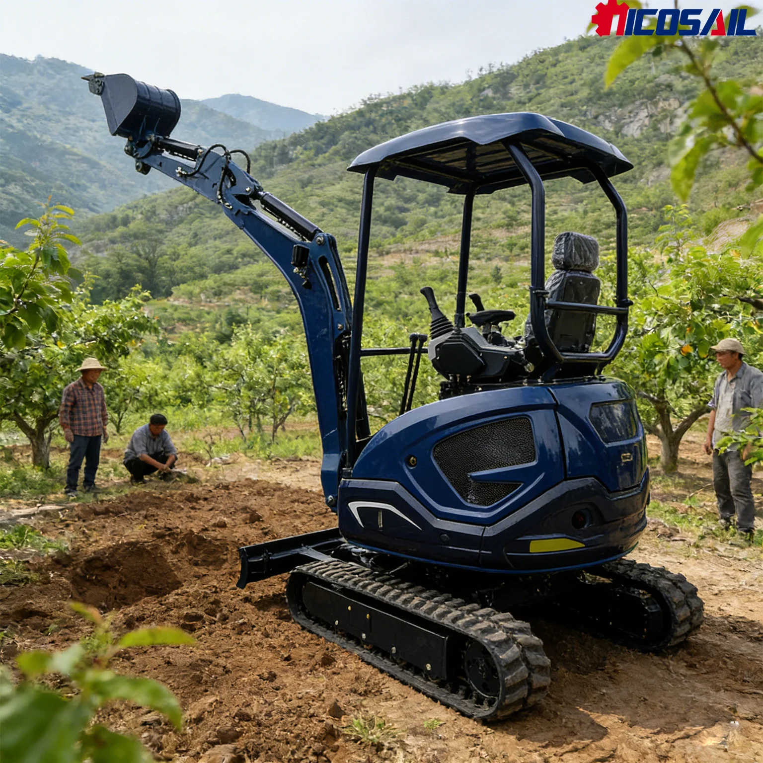 

2.2 Ton Mini Excavator CE Approved Euro 5 Small Digger for Personal and Business Use