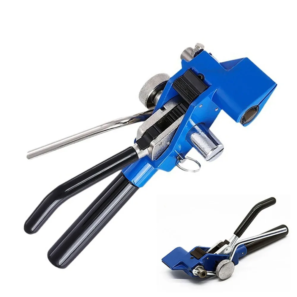 304 الفولاذ المقاوم للصدأ التعادل كماشة أدوات التعادل التعبئة كماشة تشديد قطع التعادل آلة صغيرة يده رباط للكابل كماشة #1