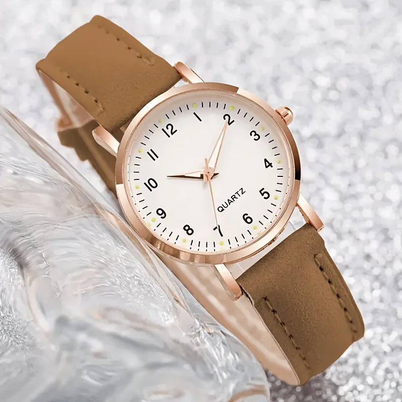 8-piece Women's Elegant Small Quartz Watch Set, Multi-color Combination Set, Suitable for Daily Wear, Parties, Valentine's Day