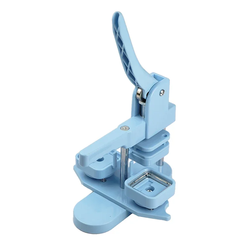 High Quality Button Badge Maker Machine Manual DIY Household Tools Punch Press Rotating Type Button & Badge Makers Machine