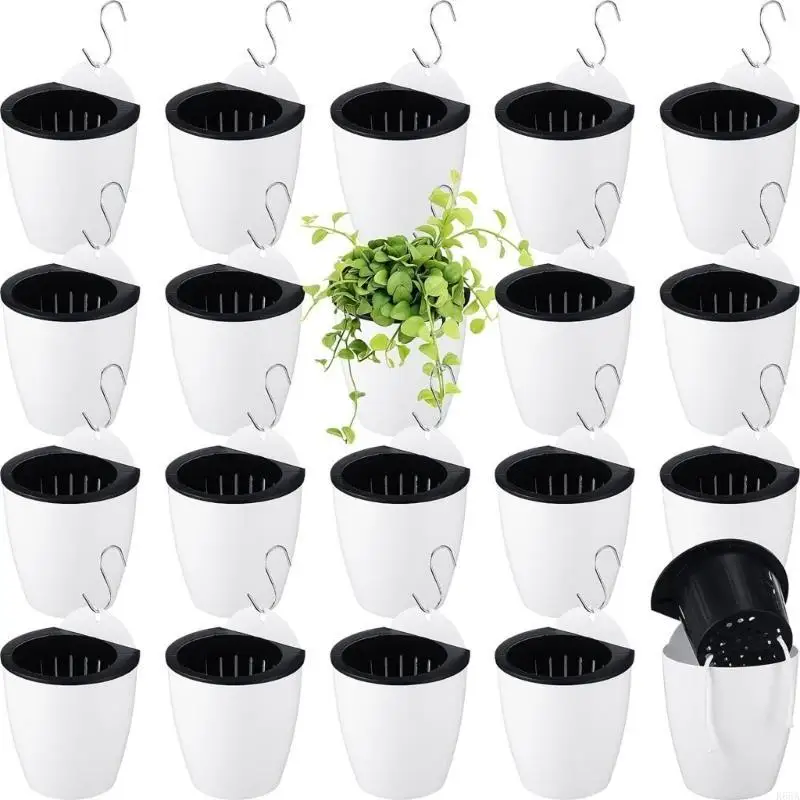 Piantatrice vasi fiori montati parete r66a per erbe balcone e piantatrice per pareti succulenti che coltiva vegetale con