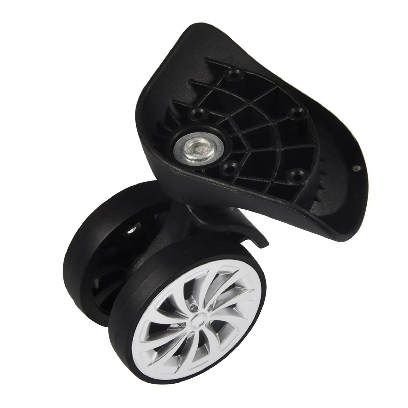 Plastic Swivel Wheel Substituição para Bagagem, Travel Suitcase Wheels