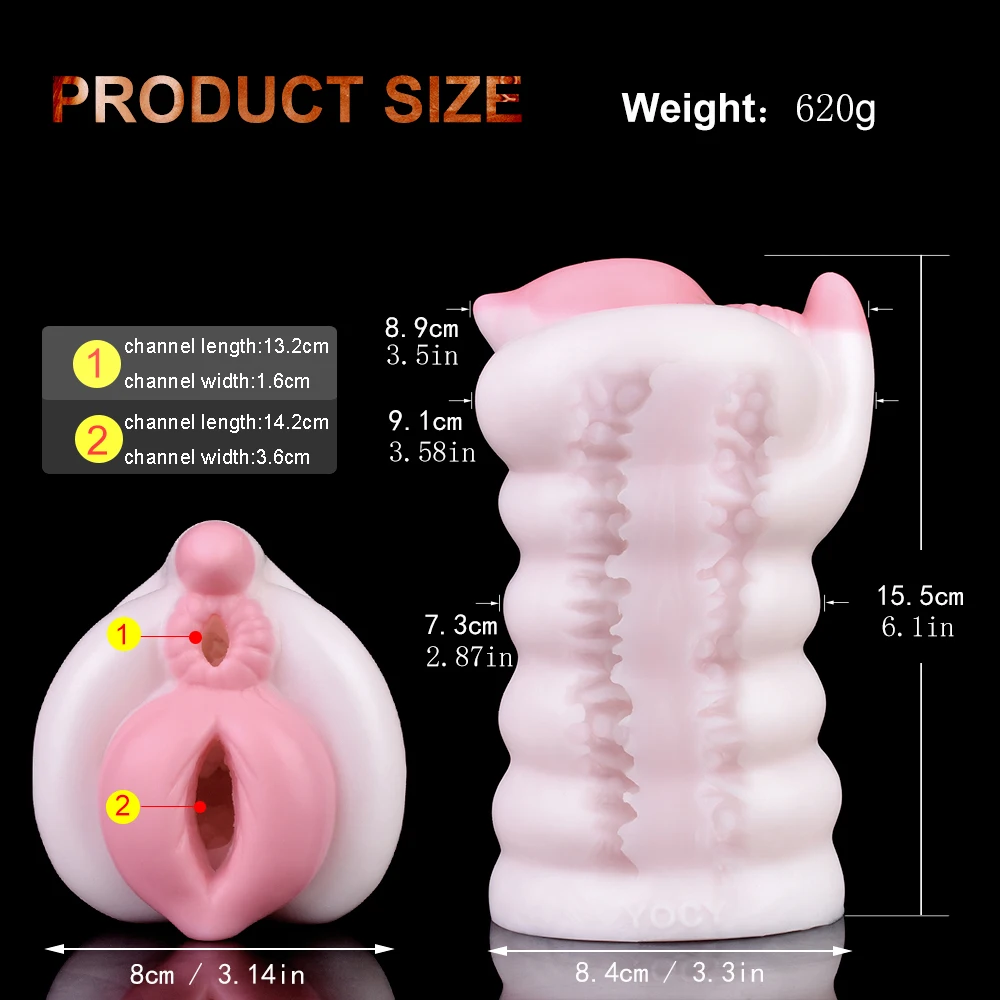 GEEBA 2311 Lifelike Animal Pink Pig Male Masturbator Silicone Animal Shape Masturbation Cup Realistic Vagina PocketPussy Onahole