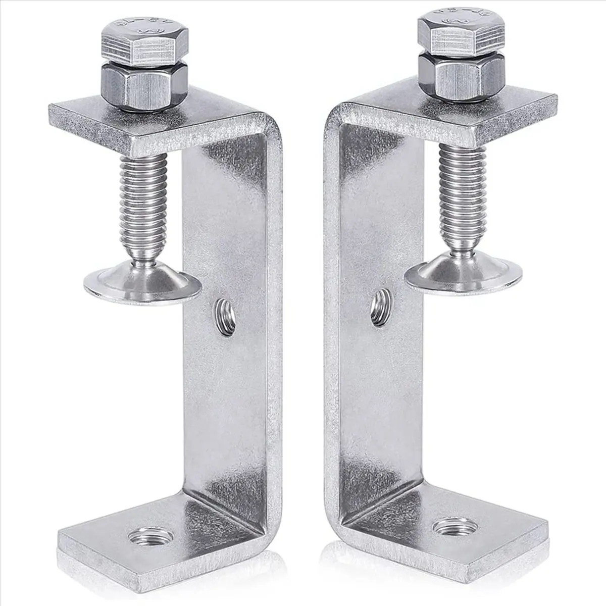 

【STOCK】Metal Clamp Heavy Duty Clamp C Clamp Woodworking Clamp with Wide Jaw Openings (85MM), 6PCS