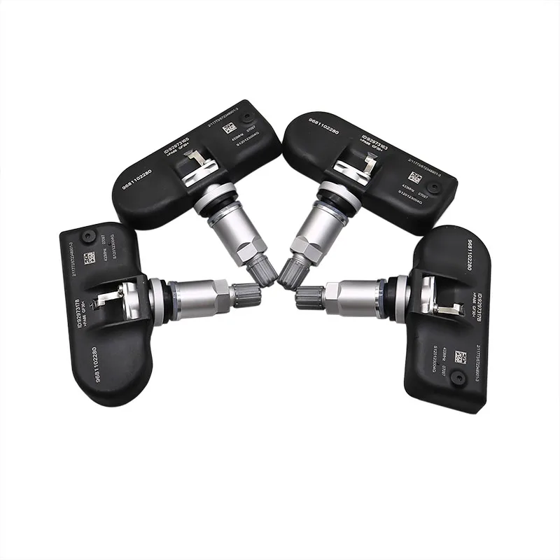 

1/4 шт. 433 МГц датчик давления в шинах для Citroen C4 C5 C6 C8 Peugeot 1007 207 307 508 807 Lancia Voyager 9681102280 9673198580