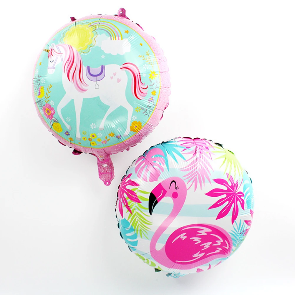 

12Pcs Flamingo Foil Balloons 18inch Wedding Balloons Reusable Set Wedding Engagement Anniversary Party Decorations